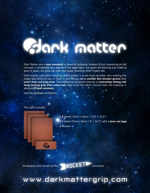 Dark matter - Downhill Griptape 12.6"x10.2" (2023 ver.)